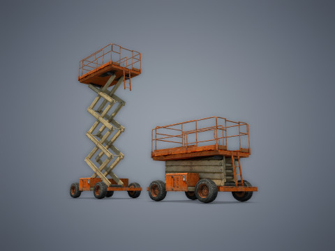 Scissor Lift 3D 모델