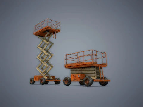 Scissor Lift 3D Model