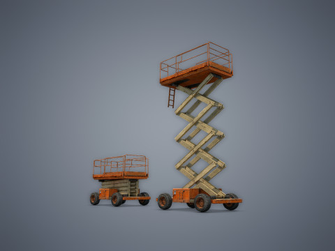 Scissor Lift 3D 모델