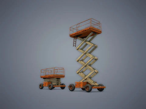 Scissor Lift 3D Model