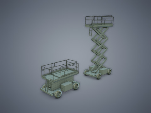 Scissor Lift 3D 모델