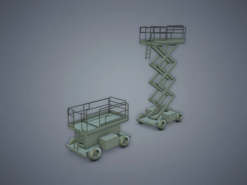 Scissor Lift 3D Model