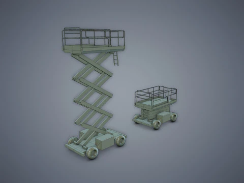 Scissor Lift 3D Model