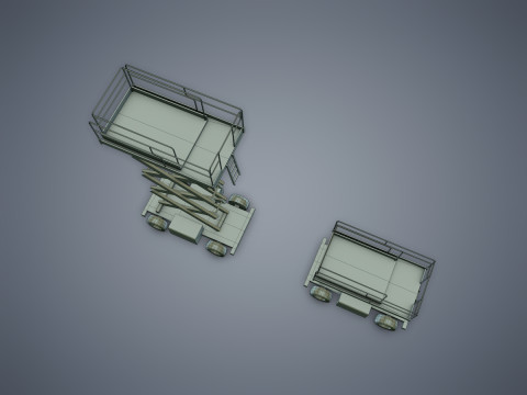 Scissor Lift 3D 모델