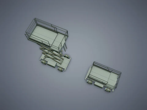 Scissor Lift 3D Model