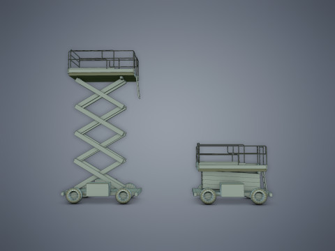 Scissor Lift 3D 모델