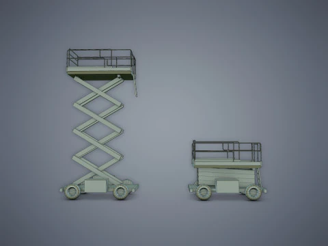 Scissor Lift 3D Model
