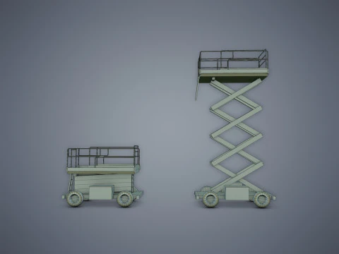 Scissor Lift 3D Model