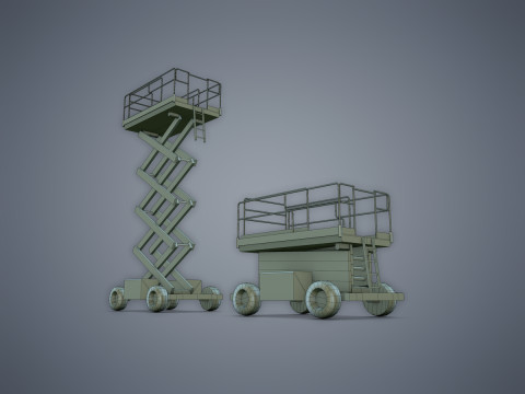 Scissor Lift 3D 모델