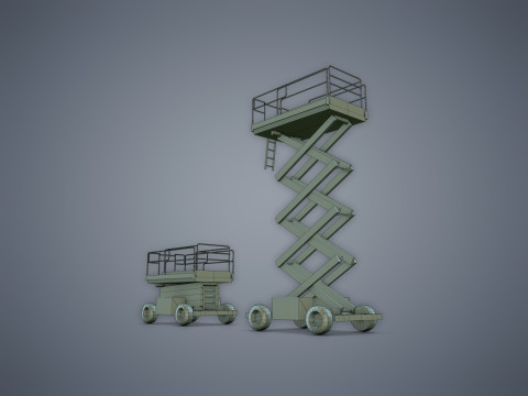 Scissor Lift 3D 모델