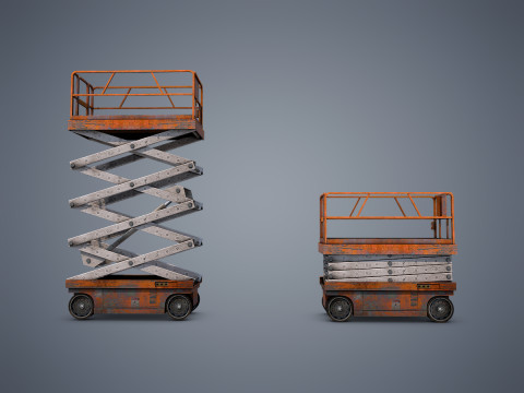 Scissor lift Modèle 3D