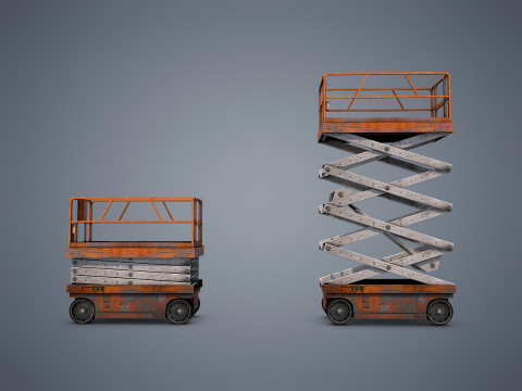 Scissor lift Modèle 3D
