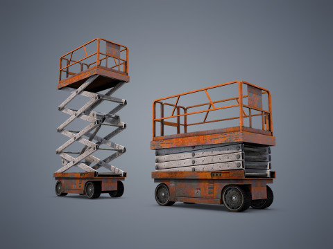 Scissor lift Modèle 3D