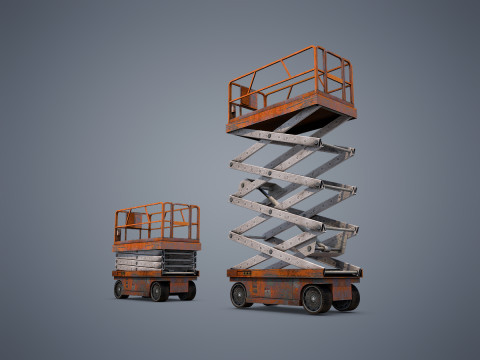 Scissor lift Modèle 3D