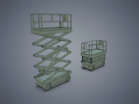 Scissor lift Modèle 3D