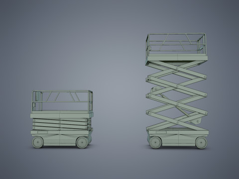 Scissor lift Modèle 3D