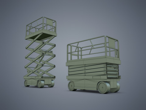 Scissor lift Modèle 3D