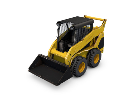 Skid-Steer Loader Modèle 3D