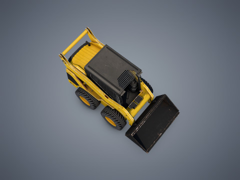 Skid-Steer Loader 3Dモデル