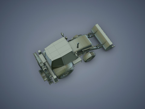 JCB Loader Backhoe Modèle 3D