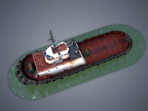 Tugboat 3D 模型