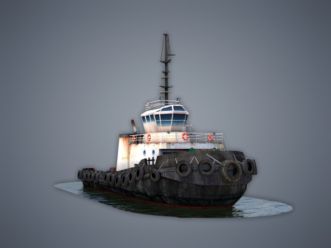 Tugboat 3D 模型