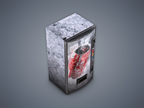 Vending Machine Coca-Cola 3Dモデル