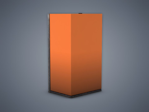 Vending Machine Fanta 3D Модель