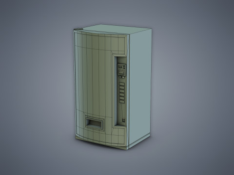 Vending Machine Pepsi 3D Model