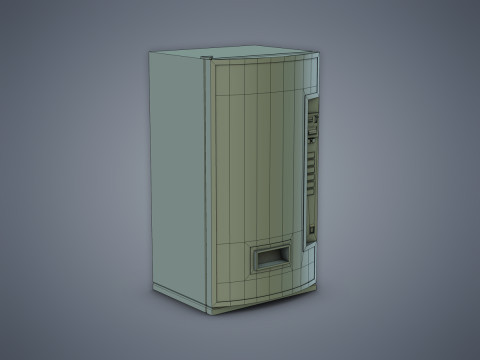 Vending Machine Pepsi 3D Model
