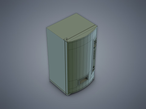 Vending Machine Pepsi 3D Model
