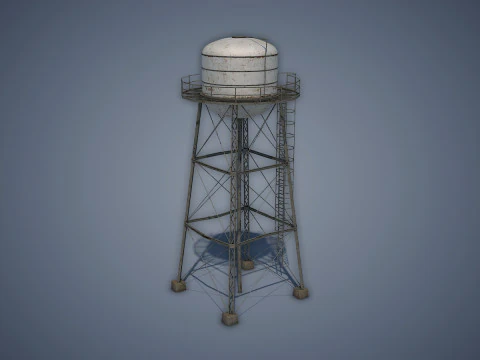 Torre dell'acqua Modello 3D