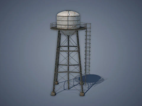 Torre dell'acqua Modello 3D