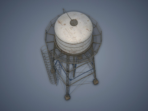 Water Tower 3D Модель