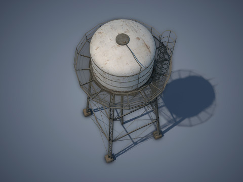Water Tower 3D Модель