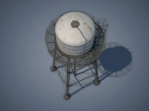 Torre dell'acqua Modello 3D