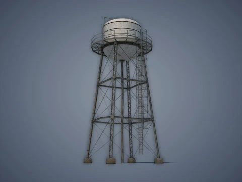 Torre dell'acqua Modello 3D