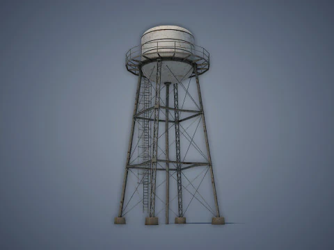 Torre dell'acqua Modello 3D