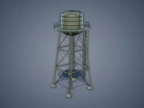 Torre dell'acqua Modello 3D