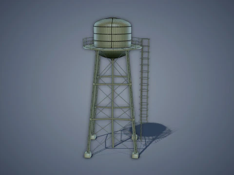 Torre dell'acqua Modello 3D