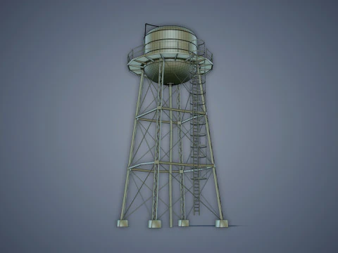 Torre dell'acqua Modello 3D