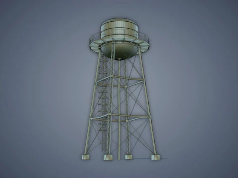 Torre dell'acqua Modello 3D