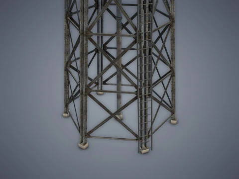 Water tower 3D Model