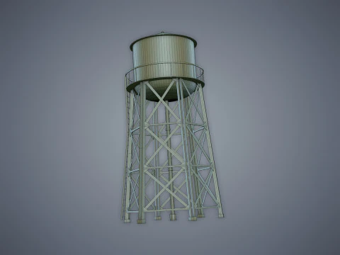 Water tower 3D Model