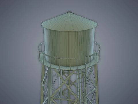 Water tower 3D Model