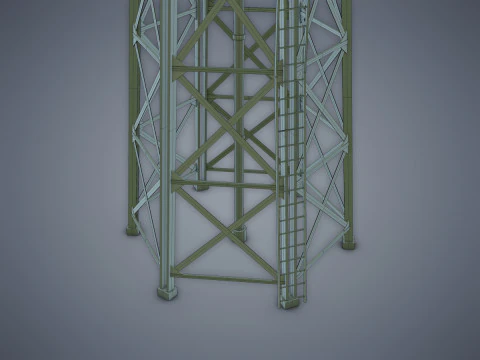 Water tower 3D Model