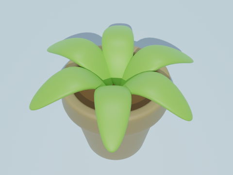 Potted plants-flowers 3D Modell