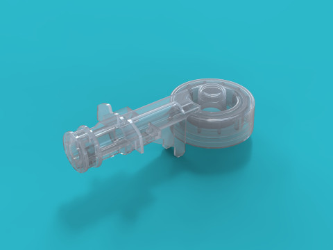 3D Dettol Spray Cleaner 3D Model