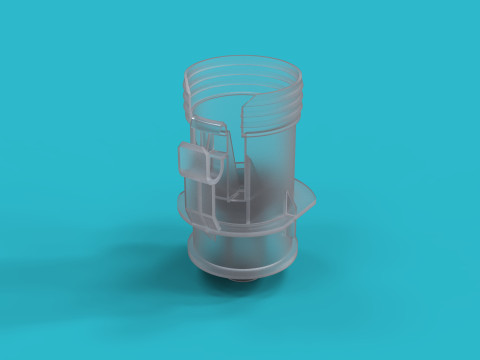 3D Dettol Spray Cleaner 3D Model