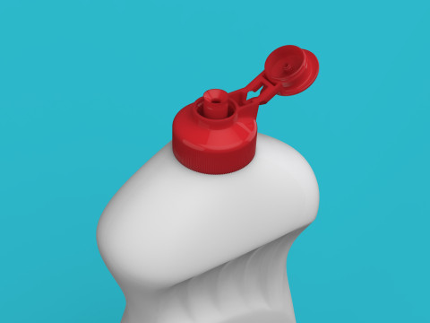 3D Fairy Dishwashing Liquid Bottle 3D Model